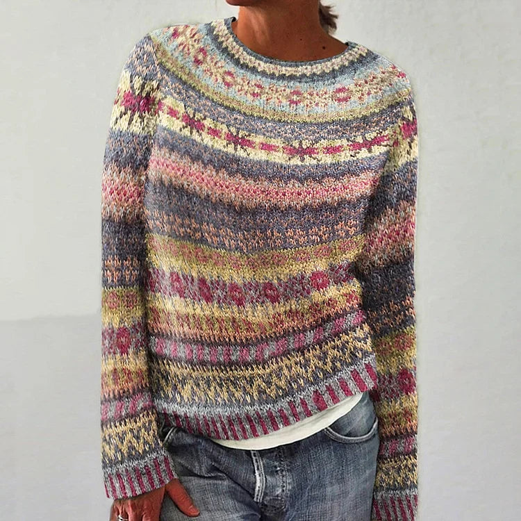 Zoey | Timeless Icelandic-Style Knit Sweater