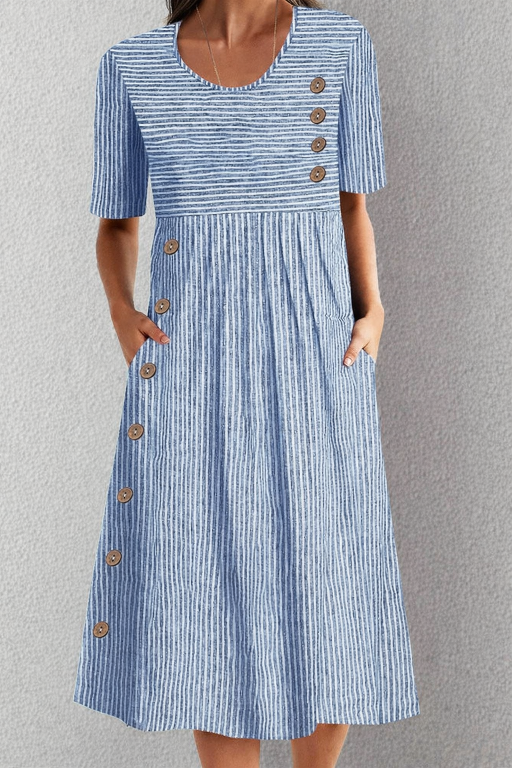 Belle | Striped Summer Dress