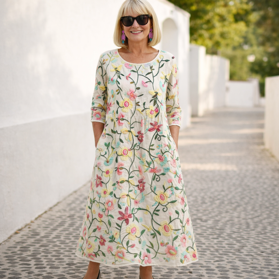 Nelly |  Floral Pattern Maxi Dress