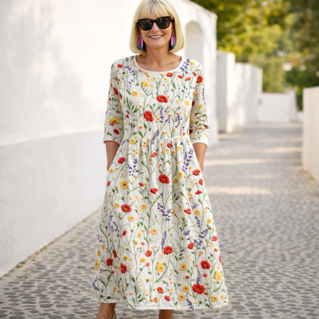 Nelly |  Floral Pattern Maxi Dress