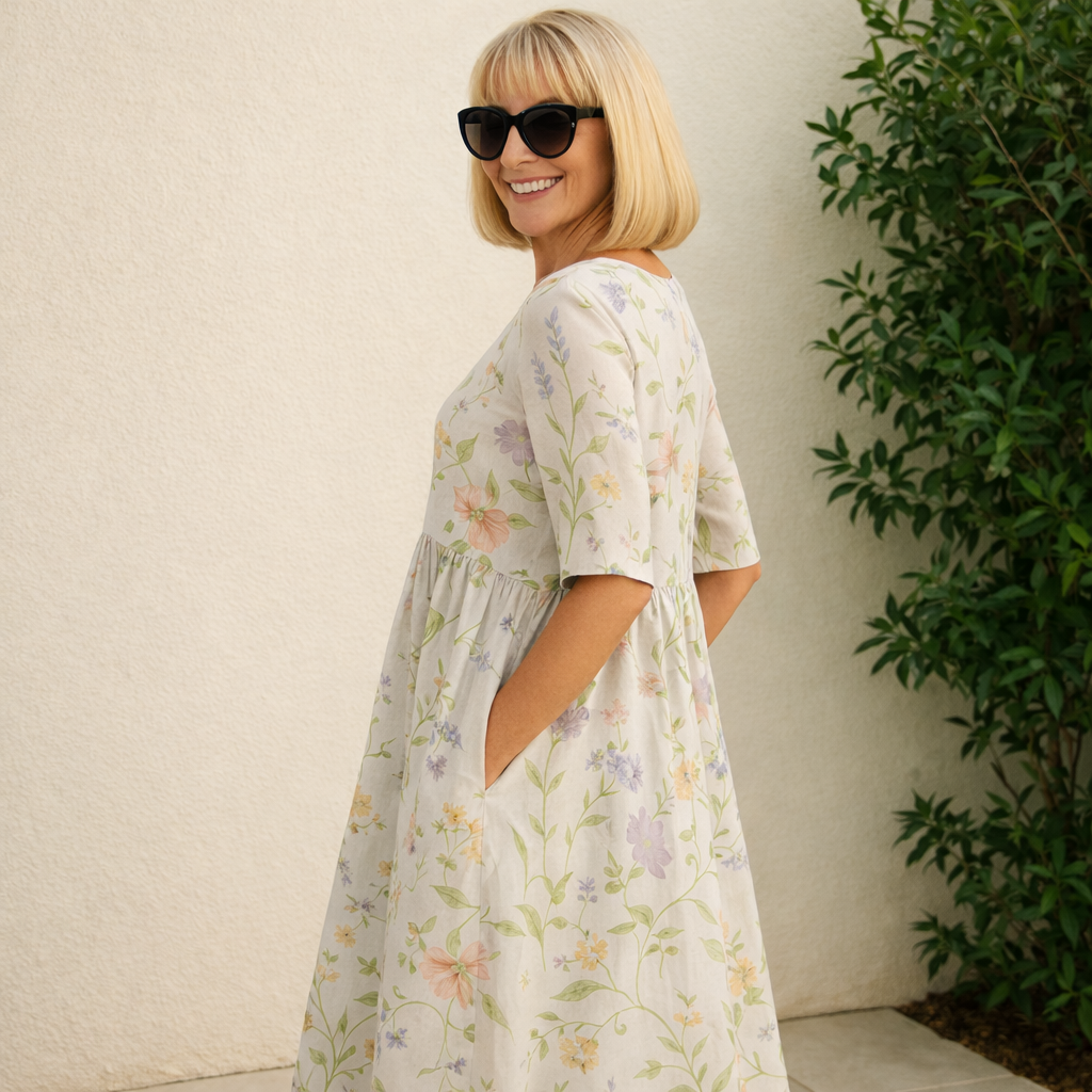 Lily | Elegant Midi Dress