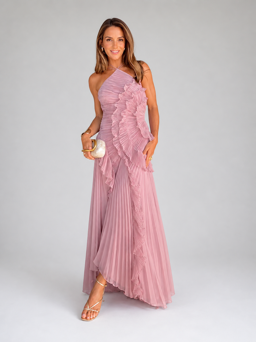 Harper | Halter Maxi Dress