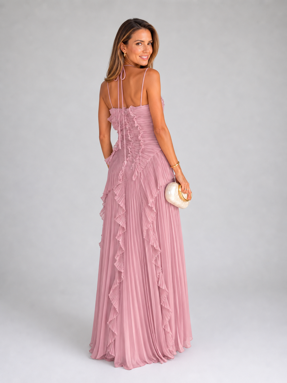Harper | Halter Maxi Dress