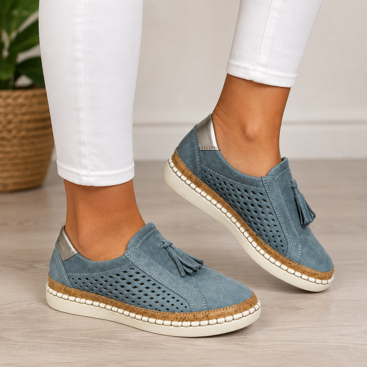 Maren - Orthopaedic Suede Loafers