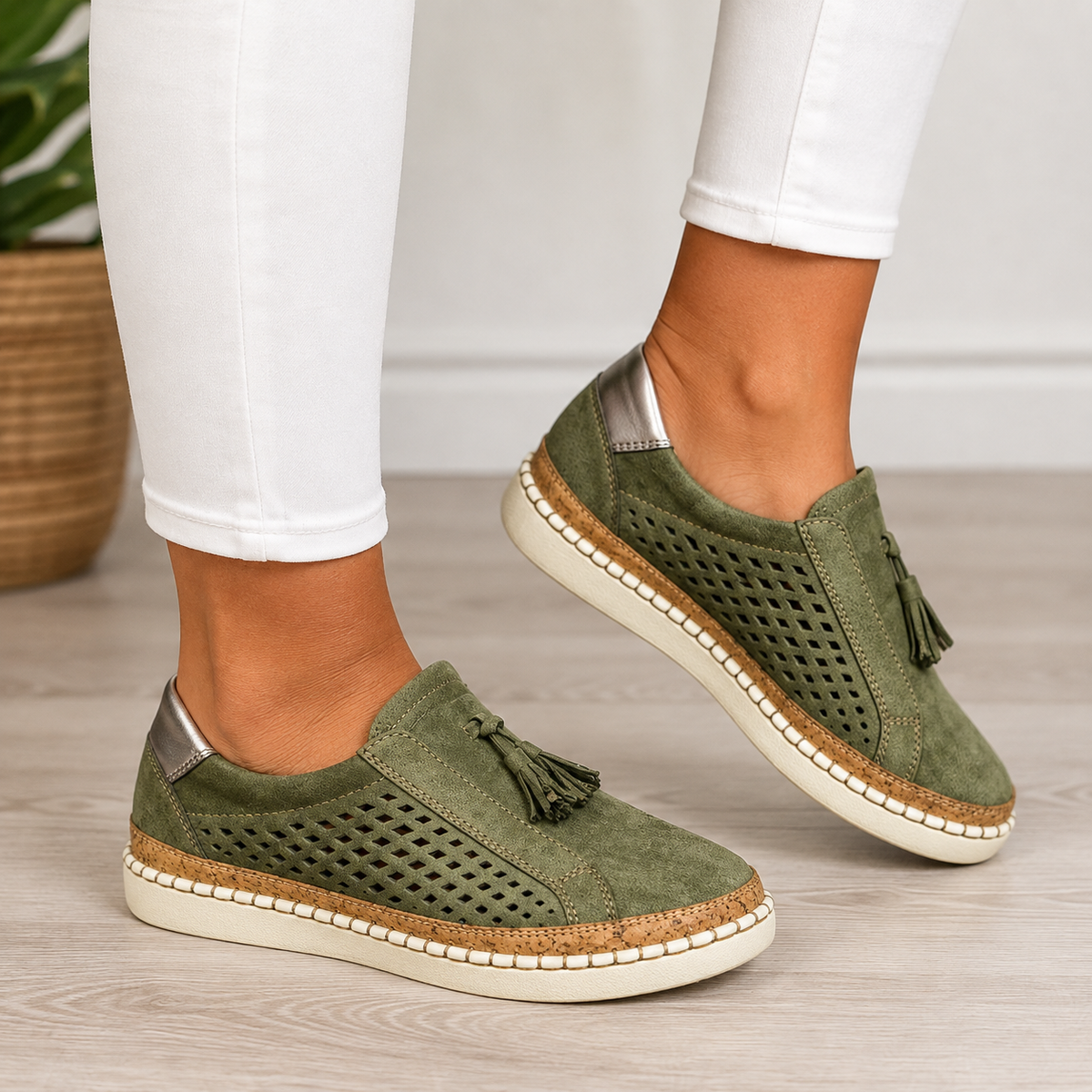 Maren - Orthopaedic Suede Loafers