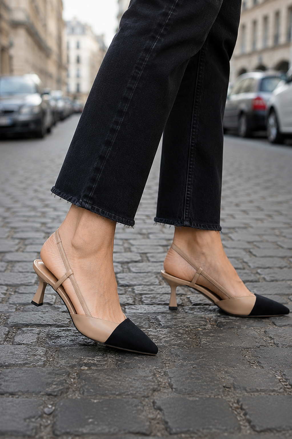 Bianca | Refined Slingback Heels