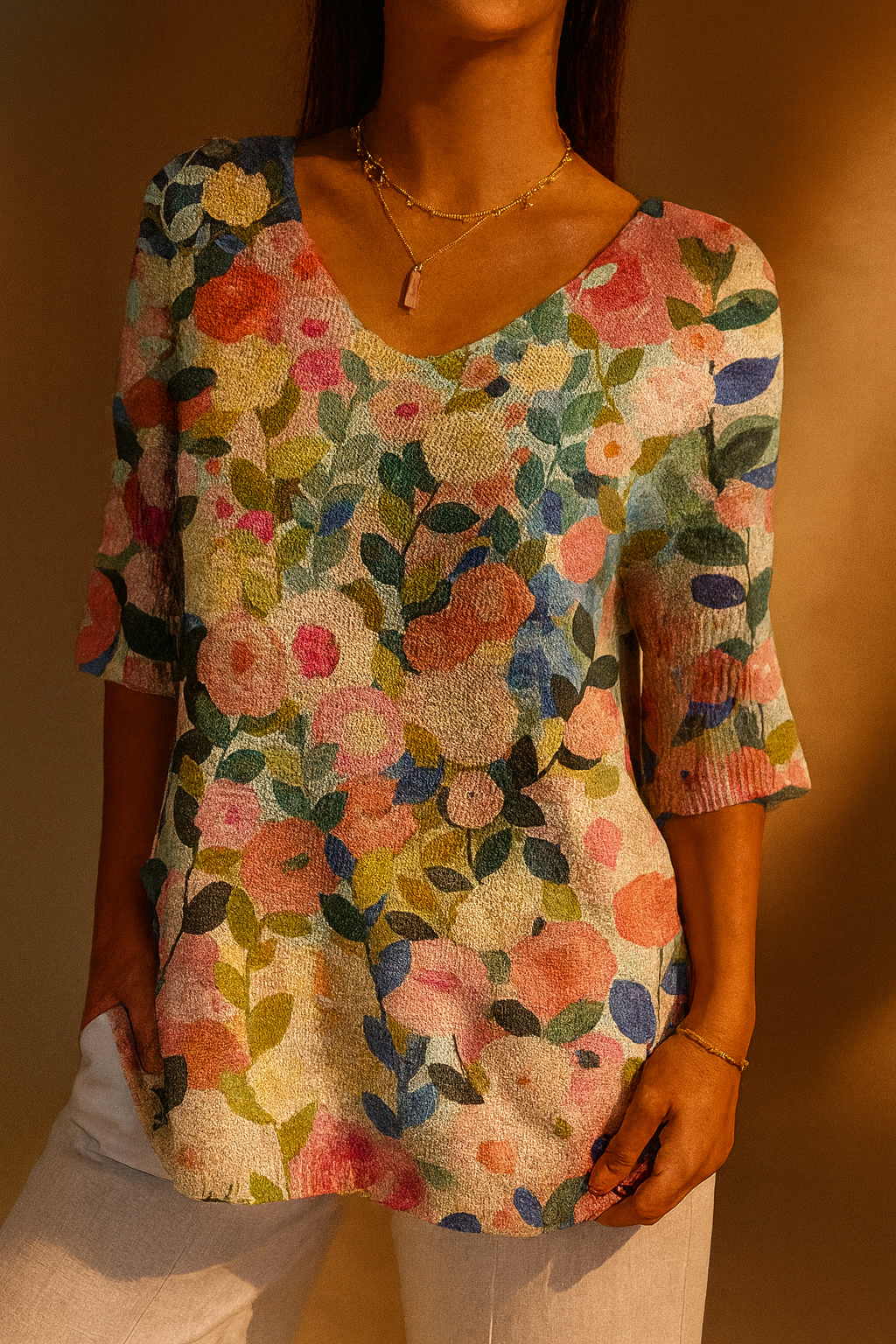 Rosanne | Blooming Garden Tunic
