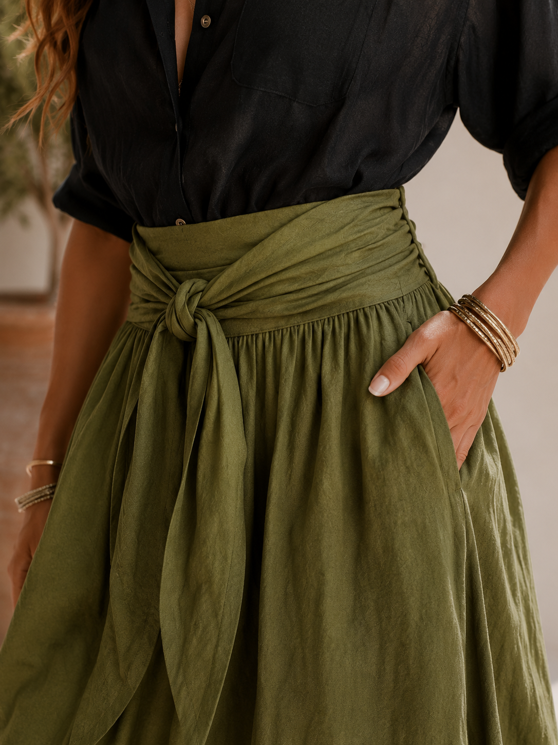 Paisley | Skirt & Shirt Set