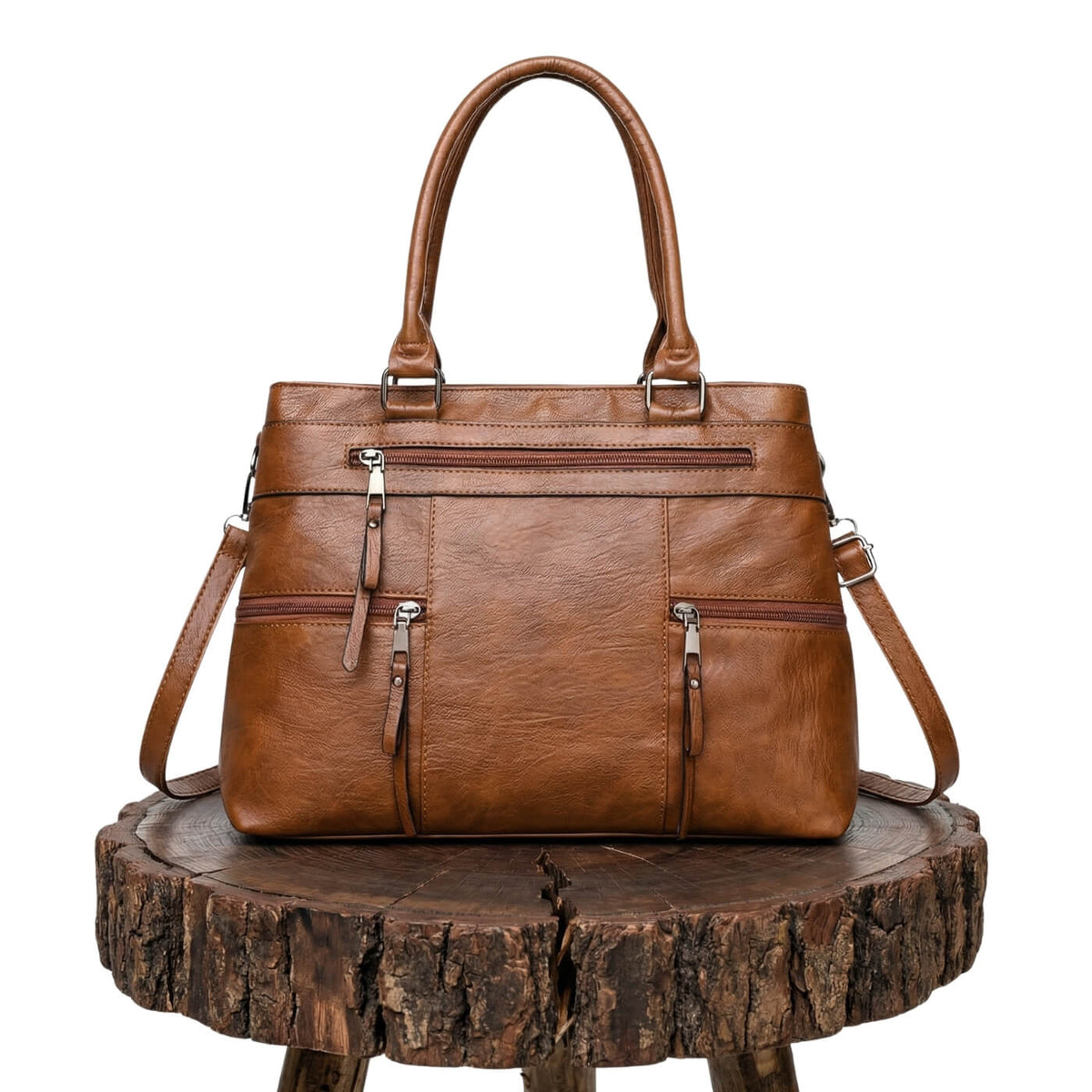 Rachele | Multi-Zip Shoulder Bag
