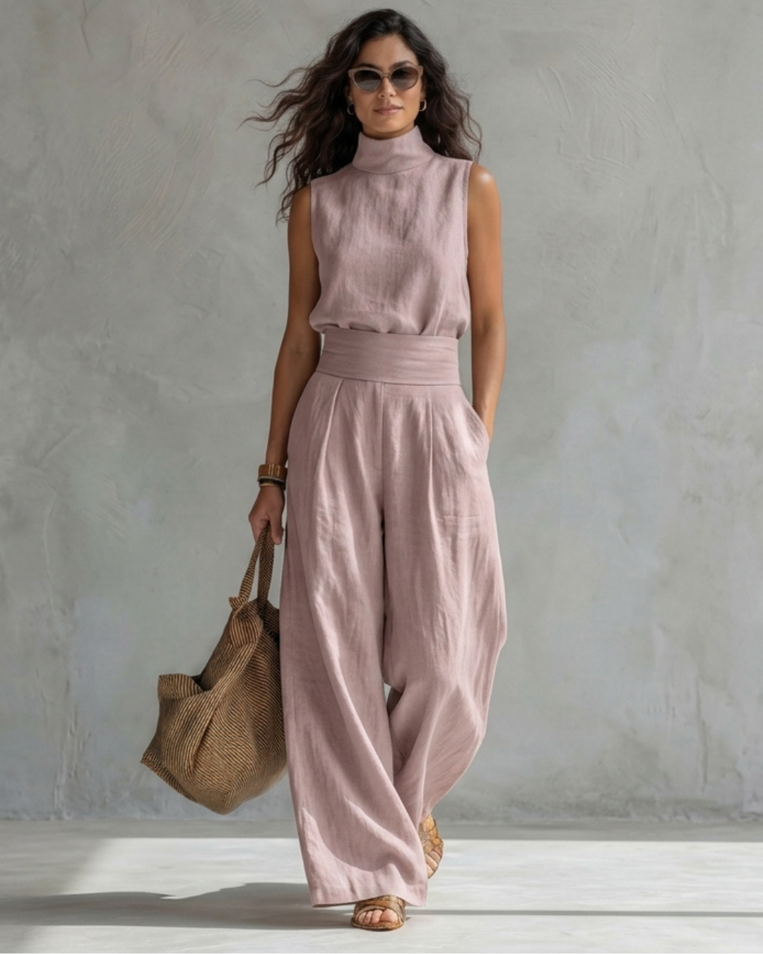 Maria | Elegant Wide-Leg Set