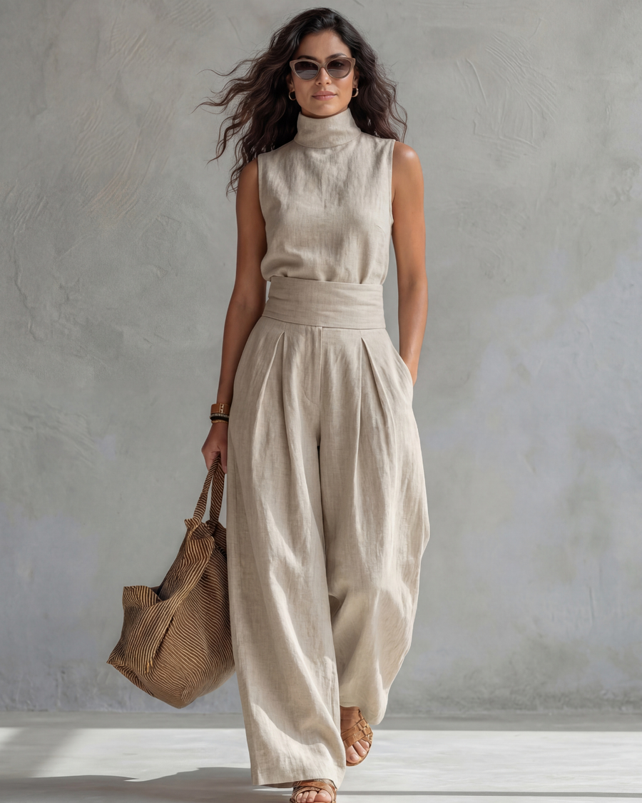 Maria | Elegant Wide-Leg Set