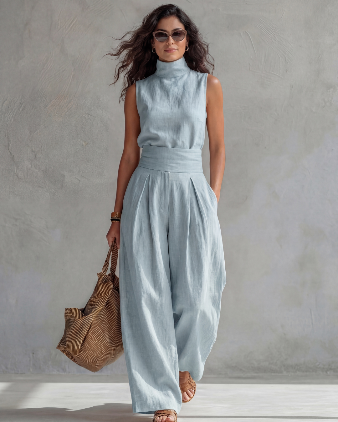 Maria | Elegant Wide-Leg Set