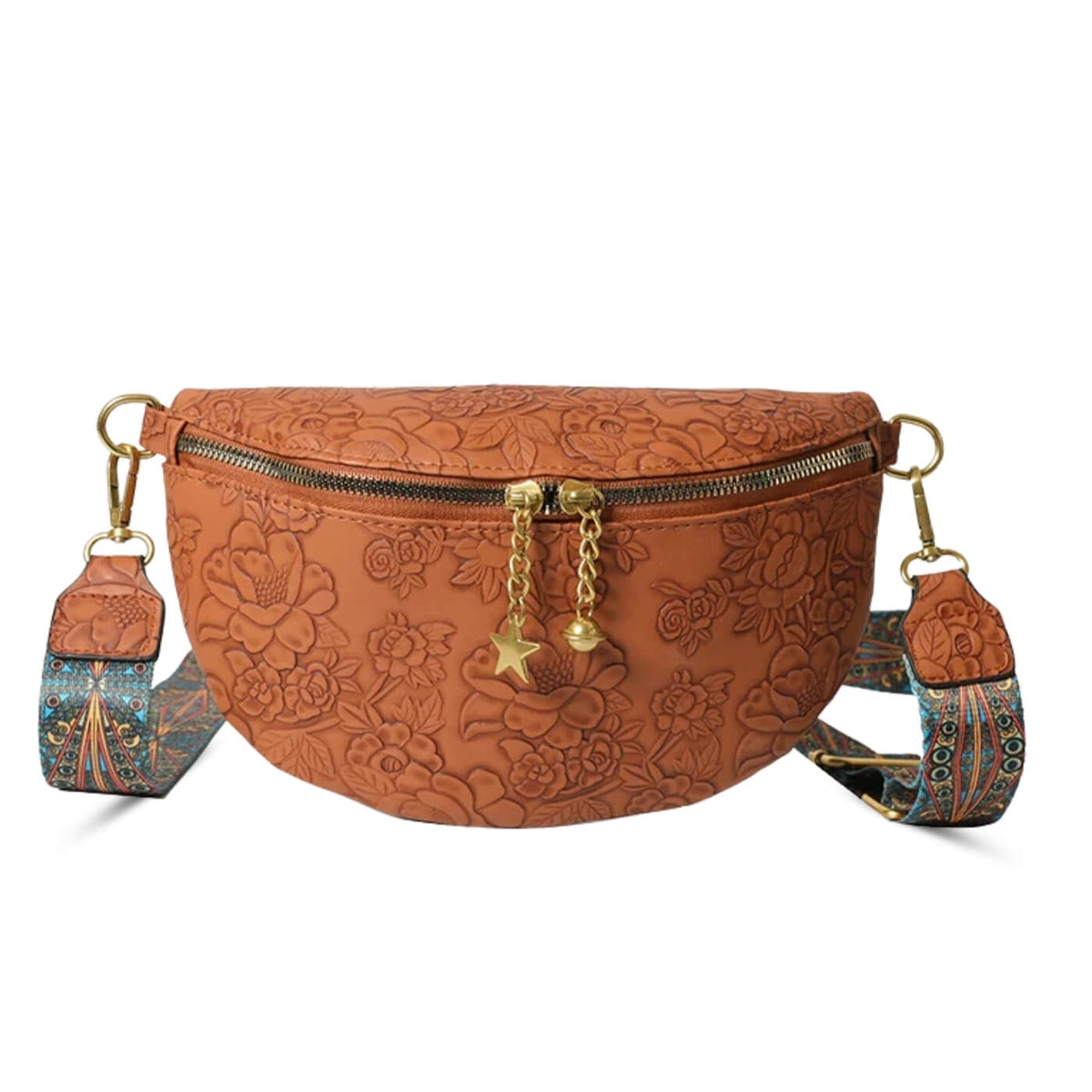 Filomena | Embossed Crossbody Bag