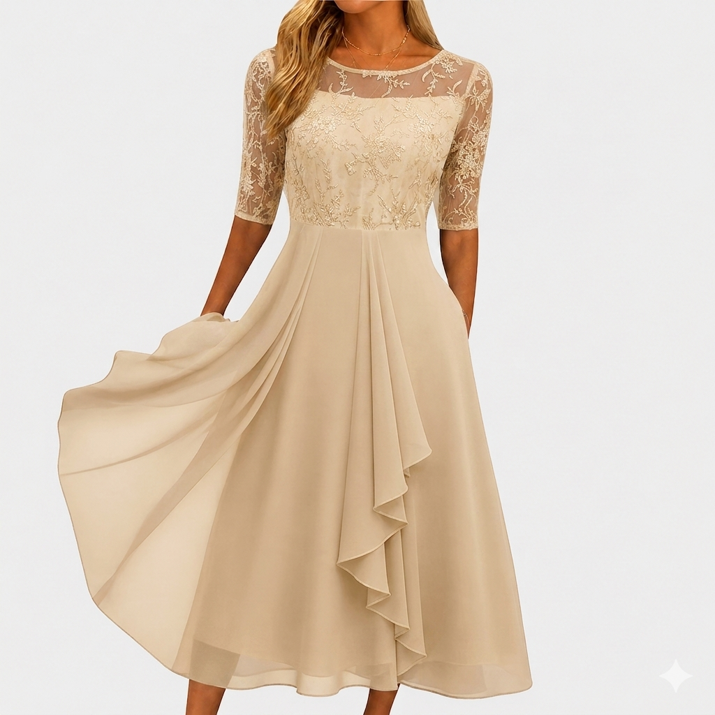 Marenna | Elegant Midi Dress