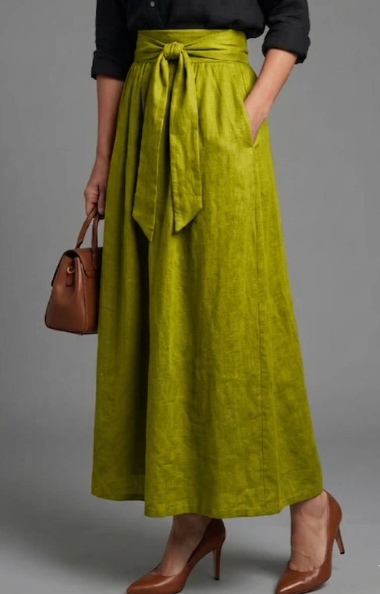 Vera | Blouse & Midi Skirt Set