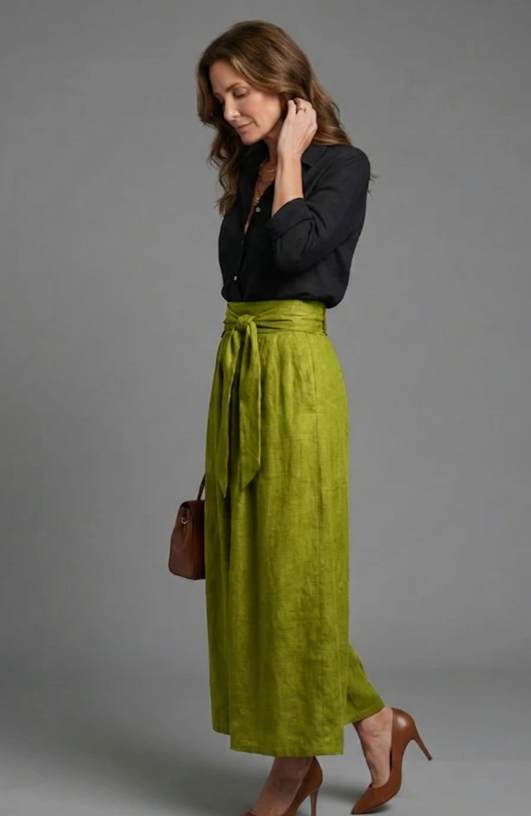 Vera | Blouse & Midi Skirt Set
