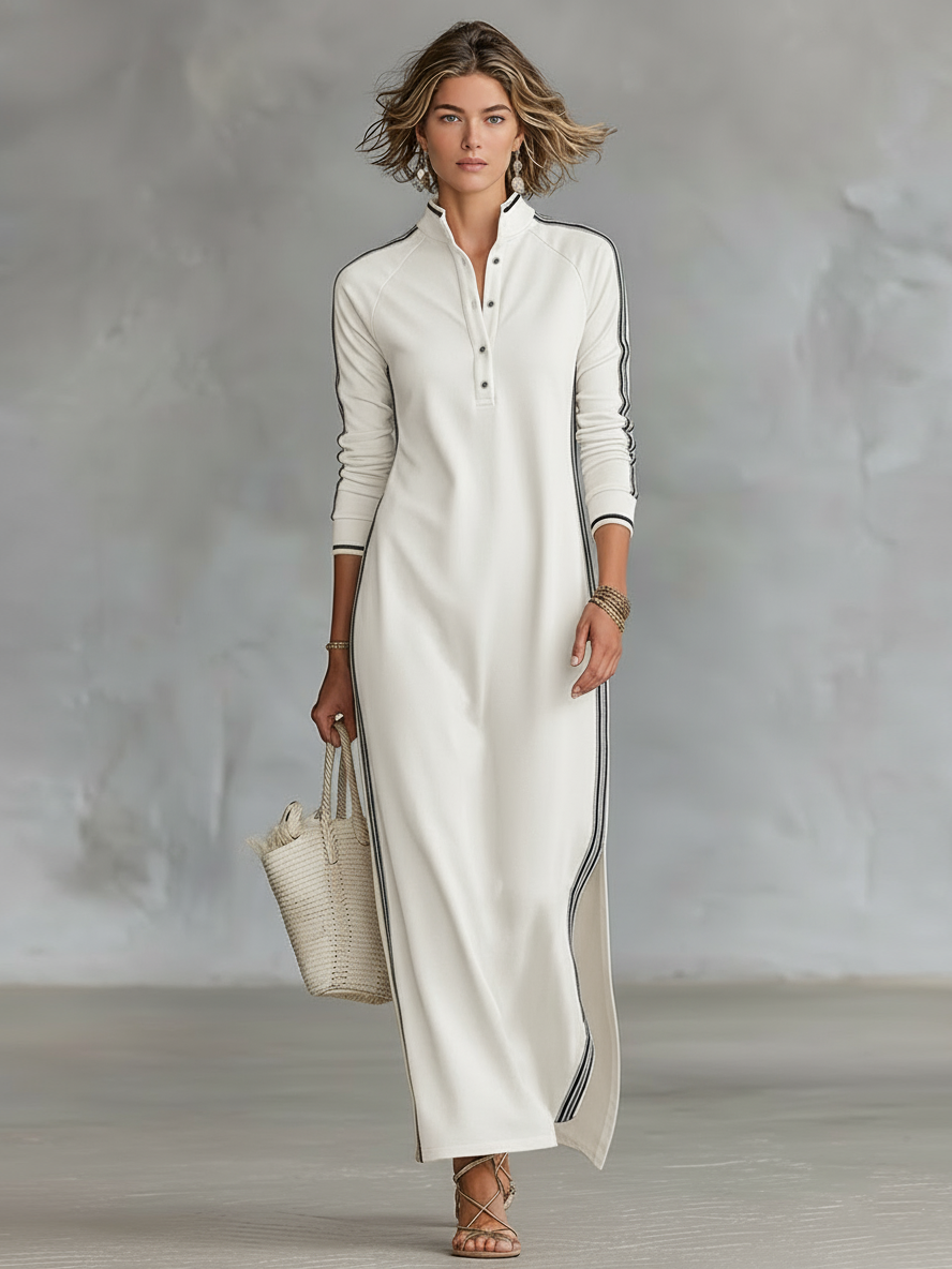 Rachel | Button-Down Maxi Dress