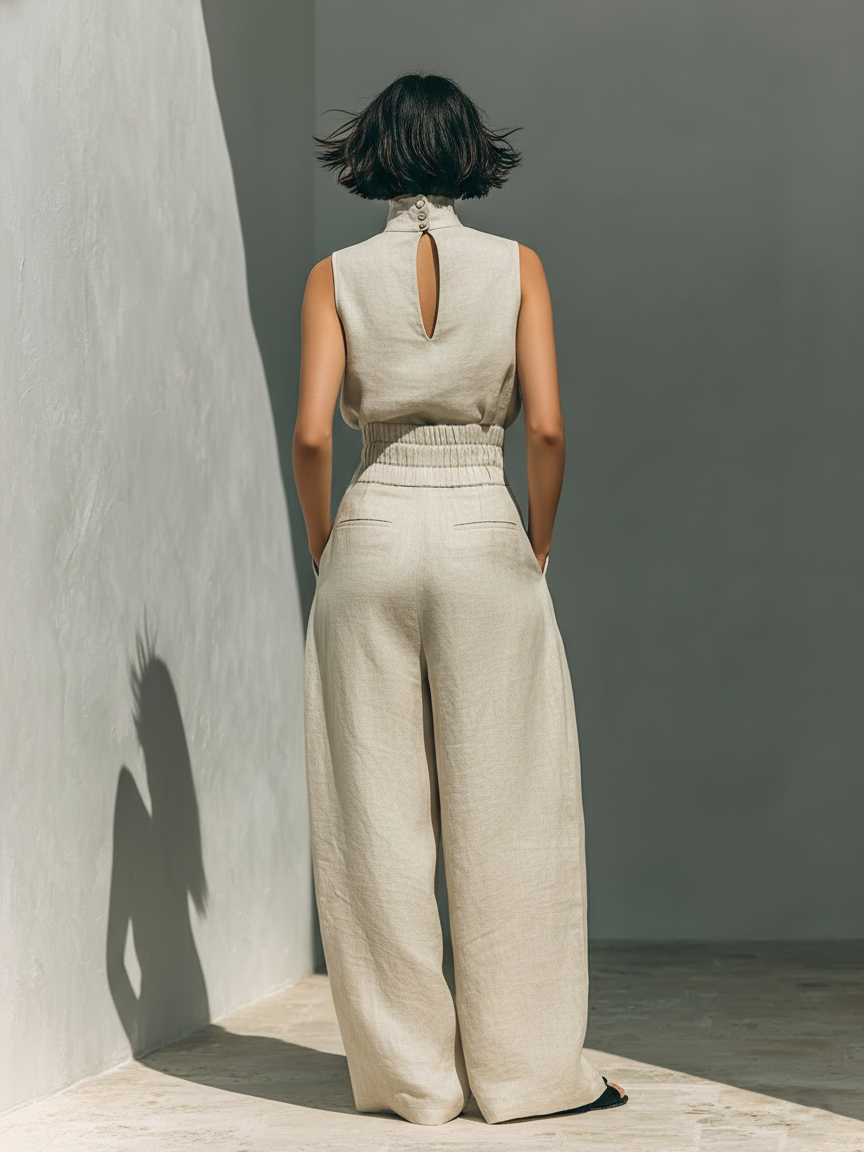 Maria | Elegant Wide-Leg Set