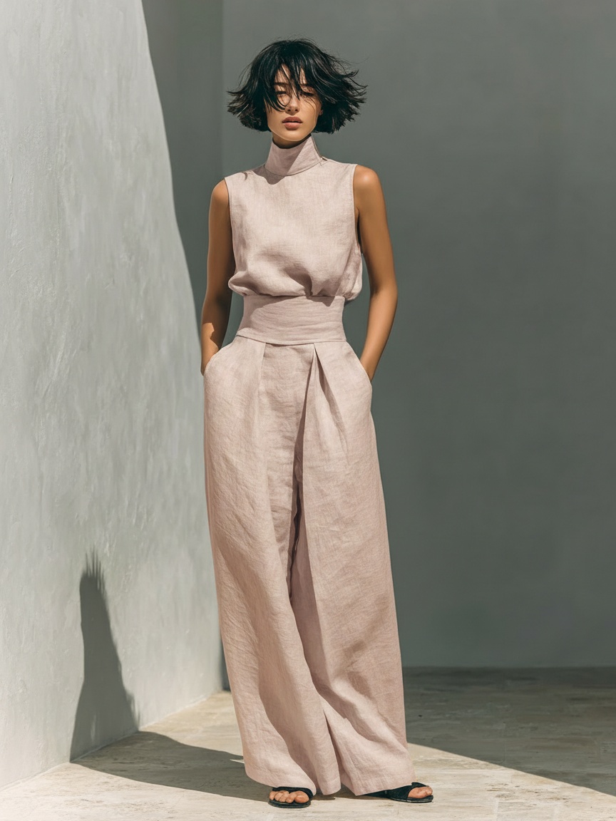 Maria | Elegant Wide-Leg Set