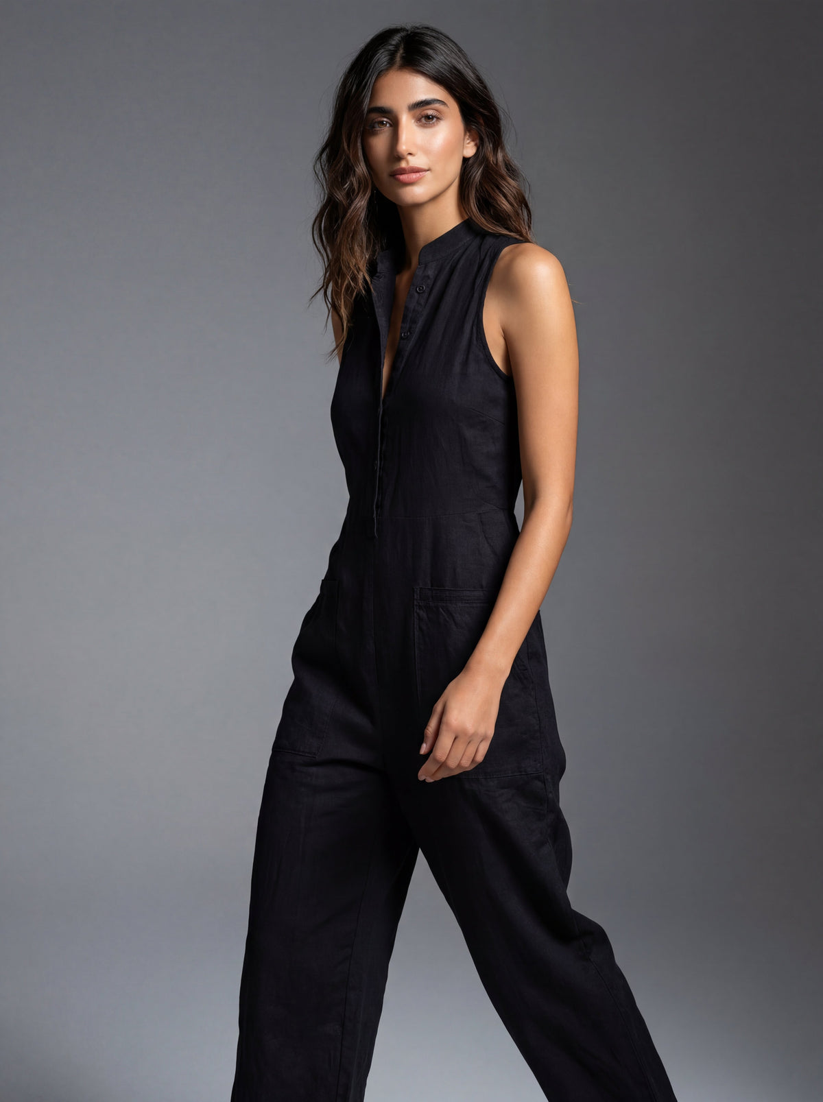 Clara | Minimalist Sleeveless Jumpsuit