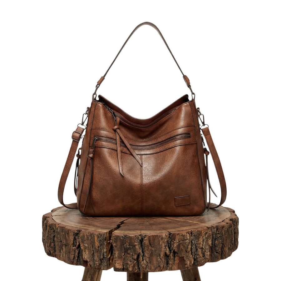 Serena | Zip Shoulder Bag
