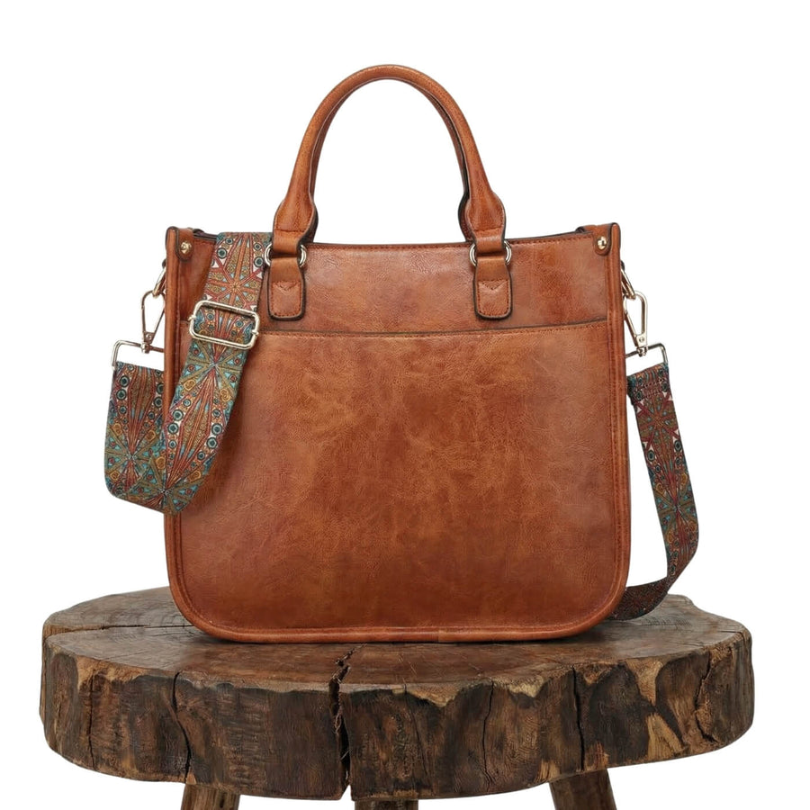 Irene | Pattern Strap Crossbody Bag