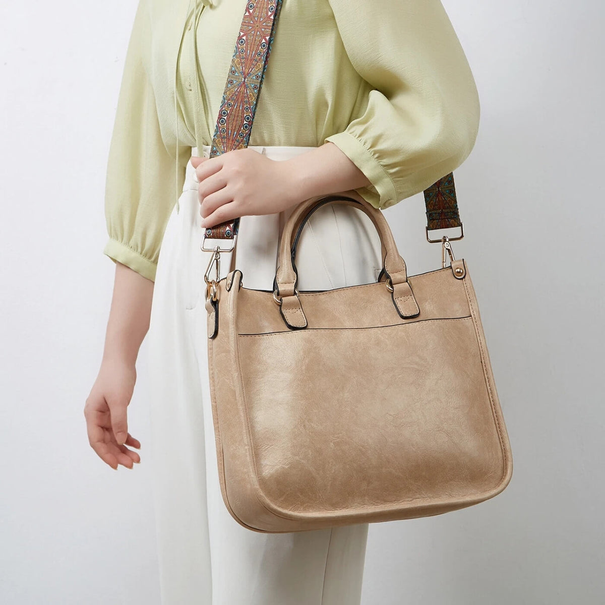 Irene | Pattern Strap Crossbody Bag
