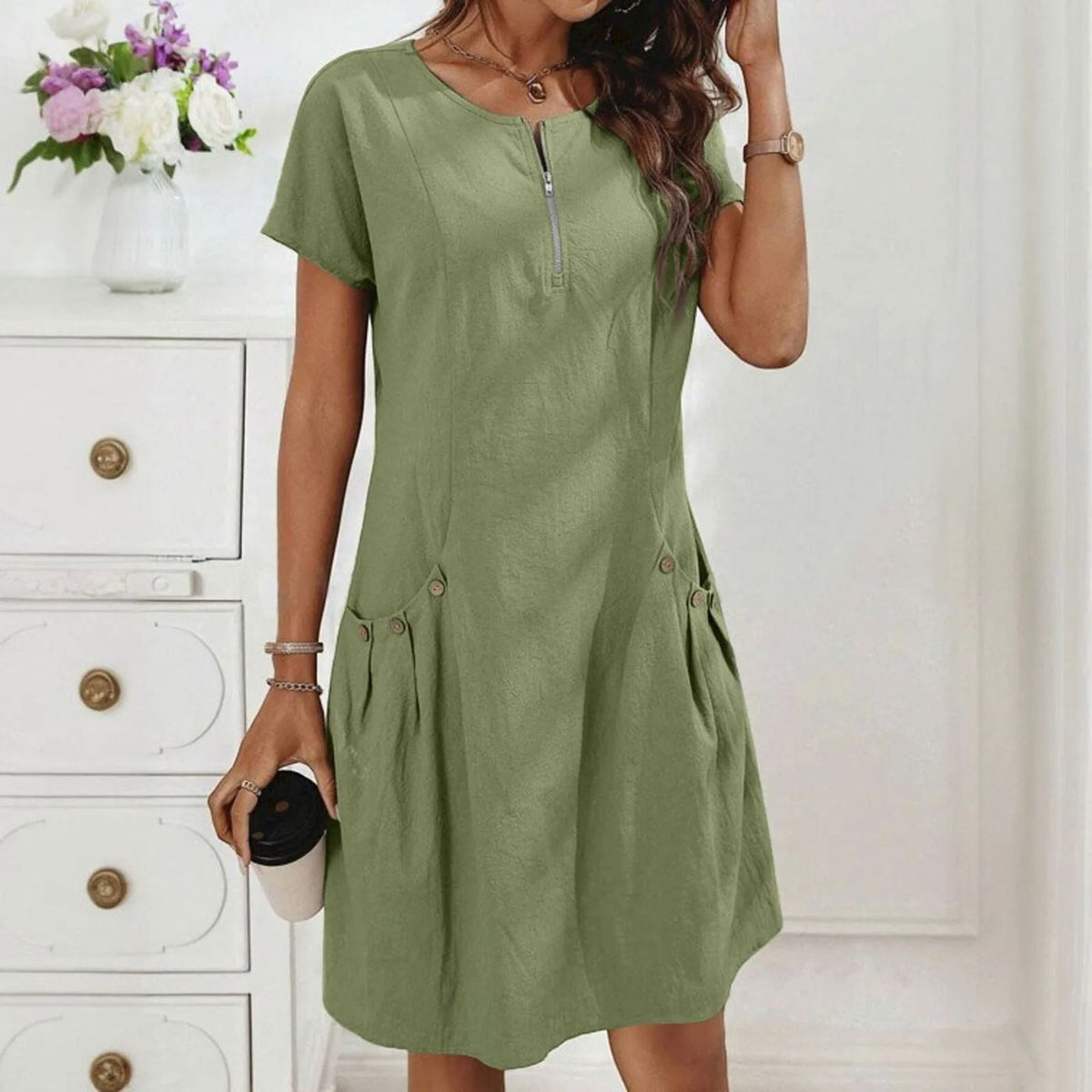 Batsheva | Effortless Summer Breeze Dress