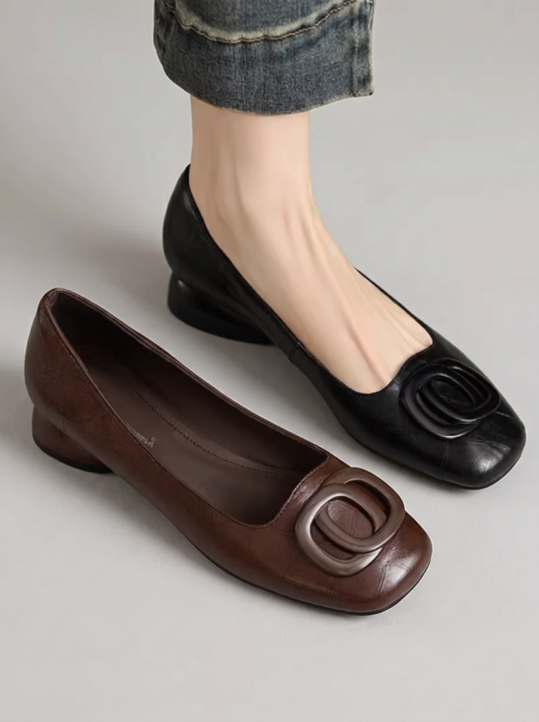 Suxanne | Orthopedic Mary Janes Flats