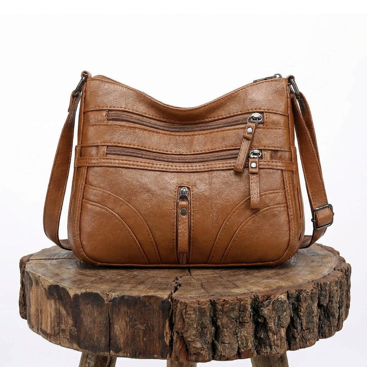 Emanuela | Multi-Pocket Shoulder Bag