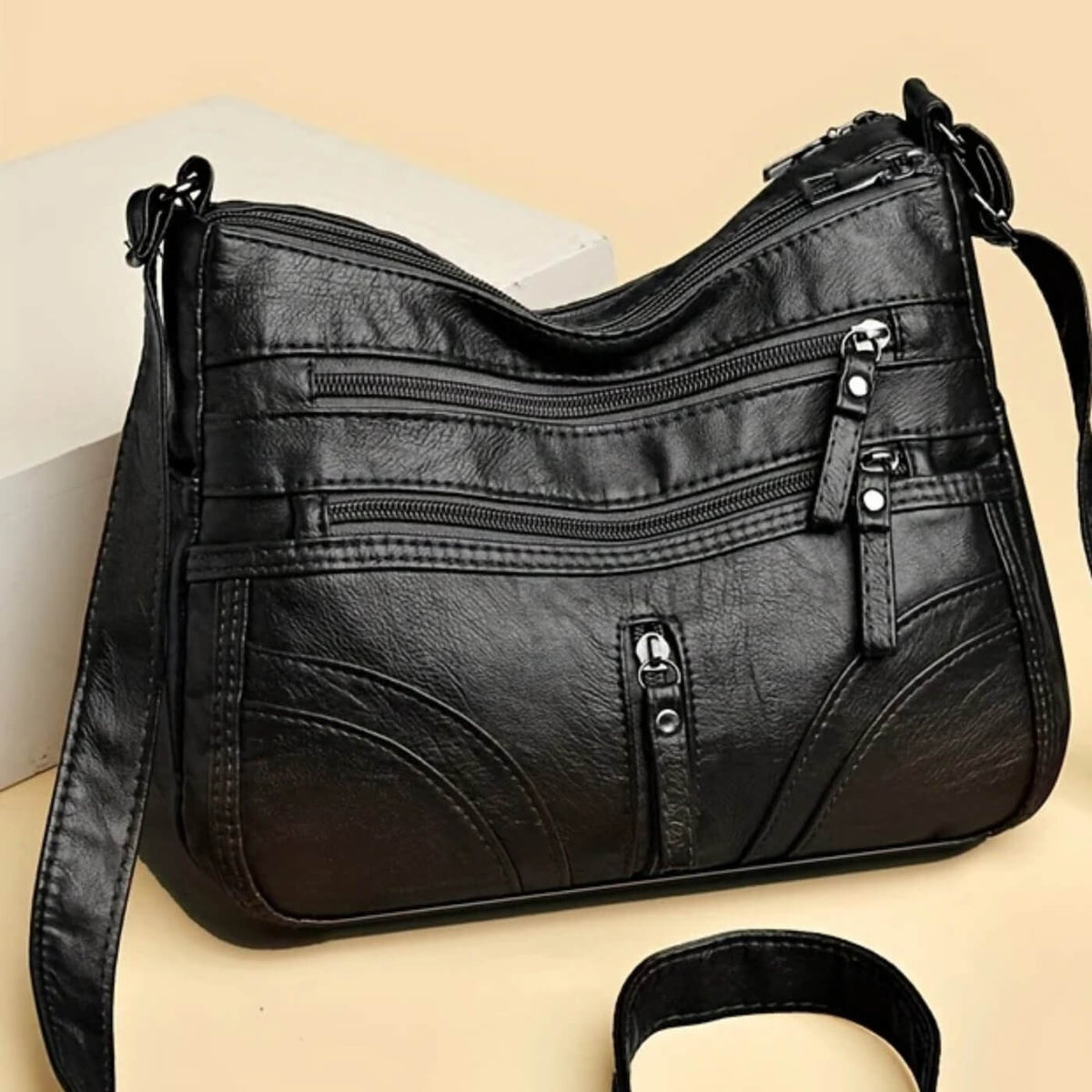 Emanuela | Multi-Pocket Shoulder Bag