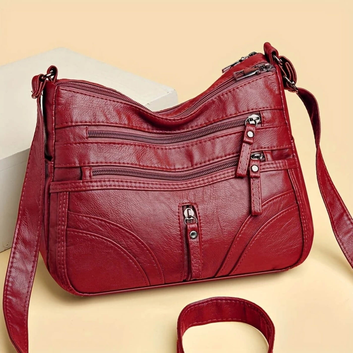 Emanuela | Multi-Pocket Shoulder Bag