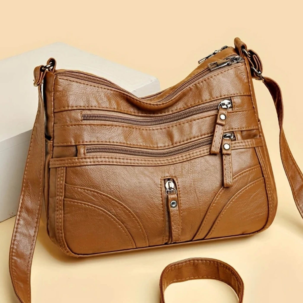 Emanuela | Multi-Pocket Shoulder Bag