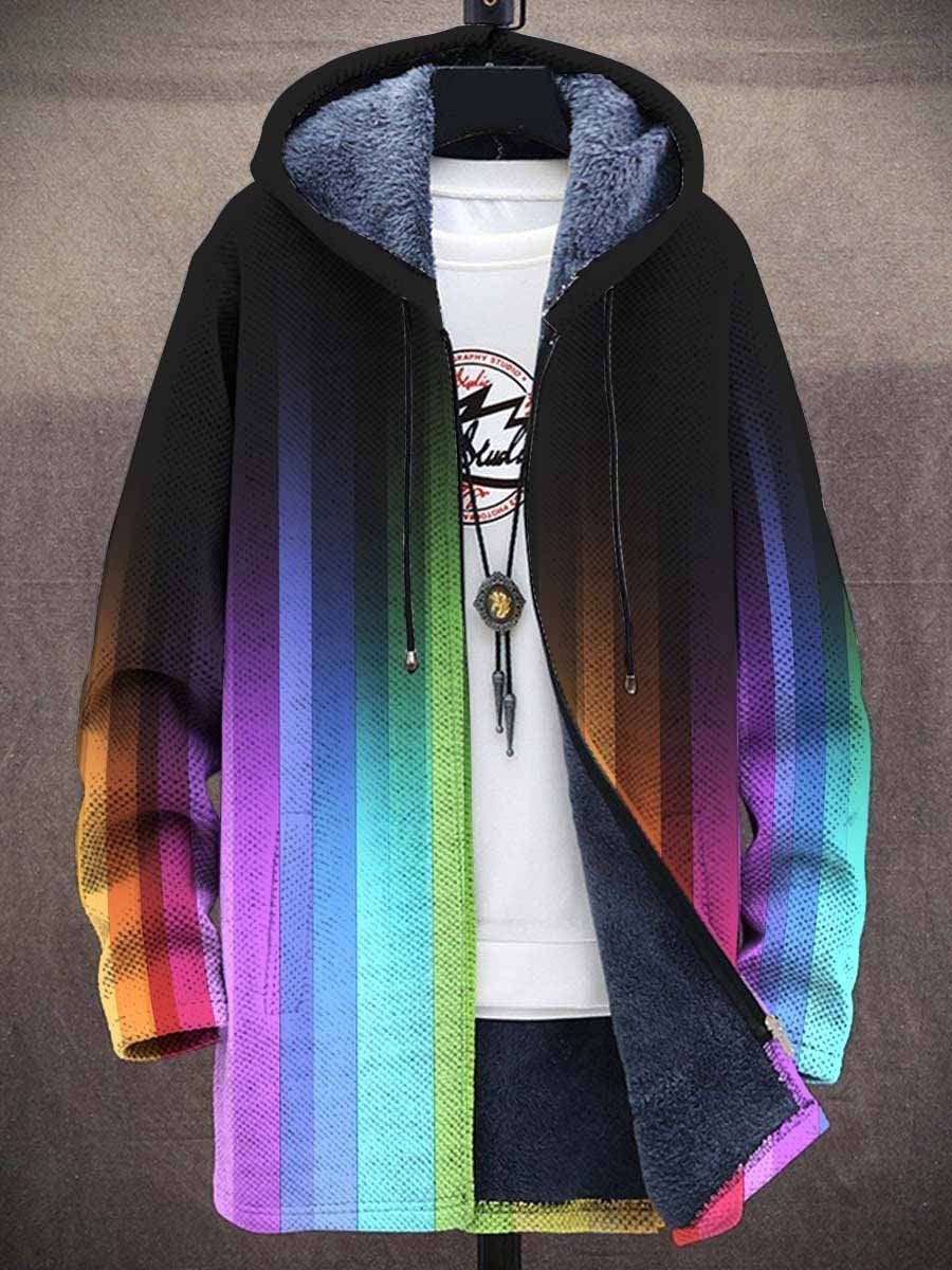Ruby art-inspired hoodie with a striking print, styled for a casual everyday look