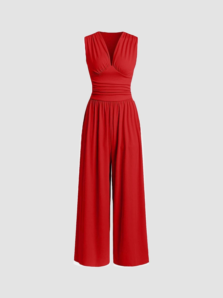 Charity | Elegant Wide-Leg Jumpsuit