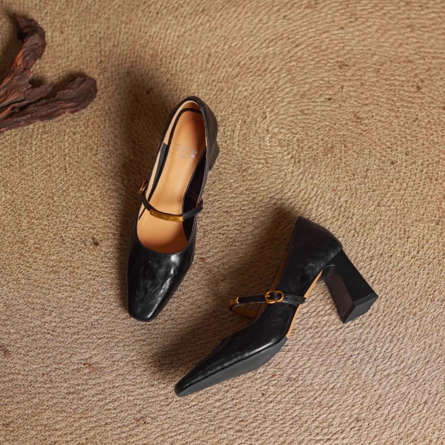Maela | Genuine Leather Heels
