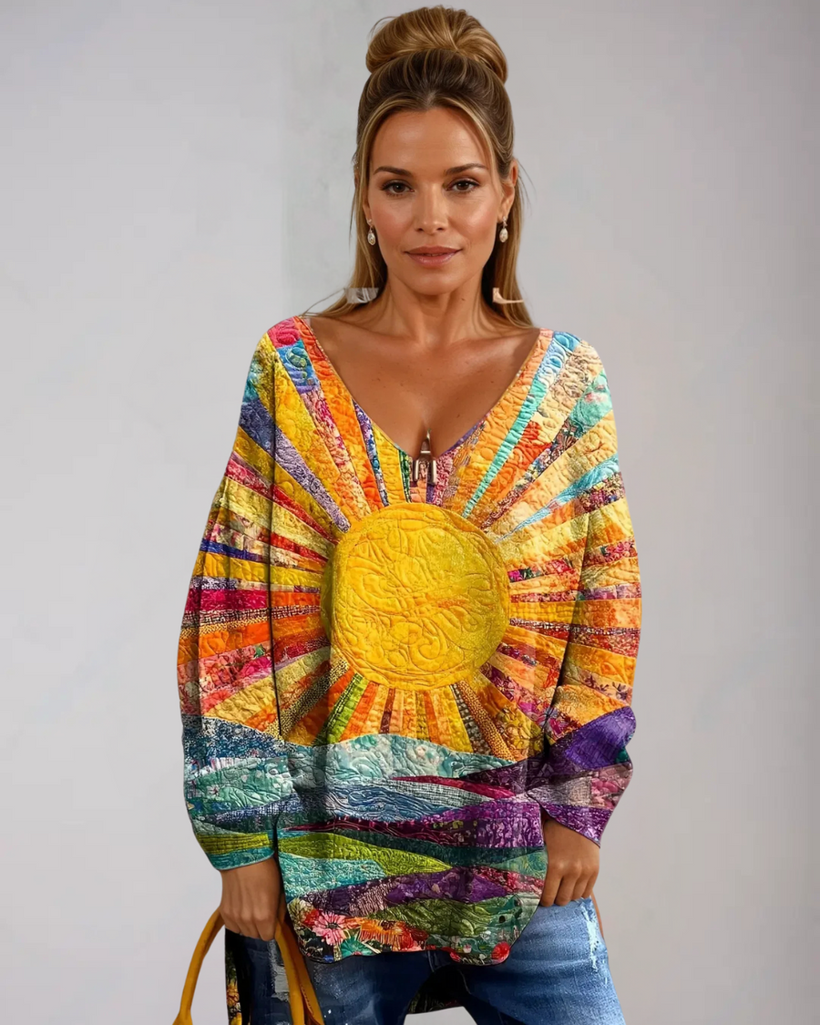 ELISA | Vibrant and Cheerful Blouse