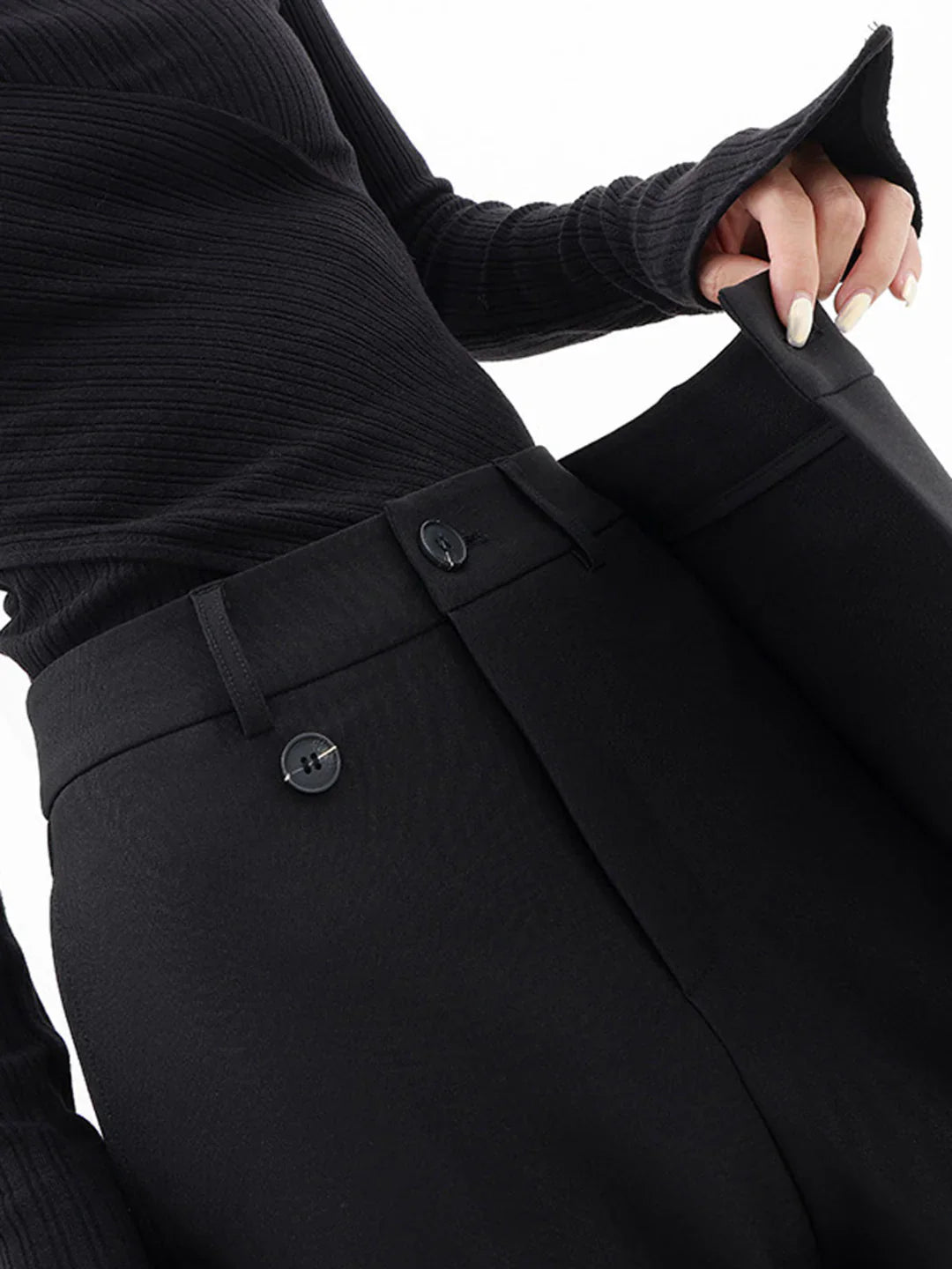 Claire | Relaxed Asymmetrical Trousers