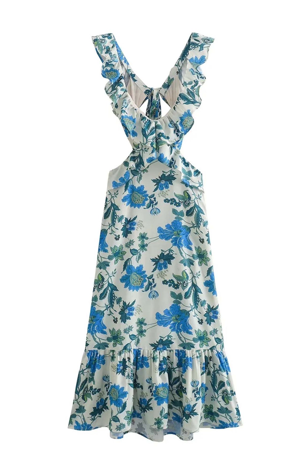 Yafit | Floral Ruffle Dress