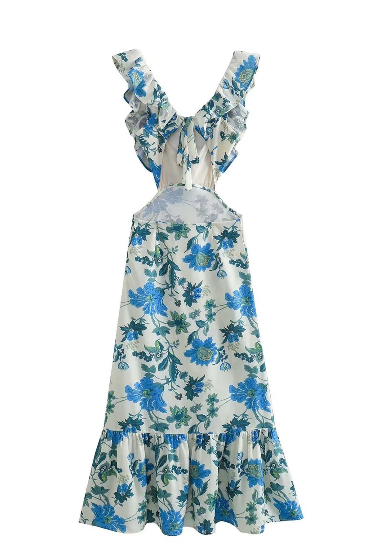Yafit | Floral Ruffle Dress