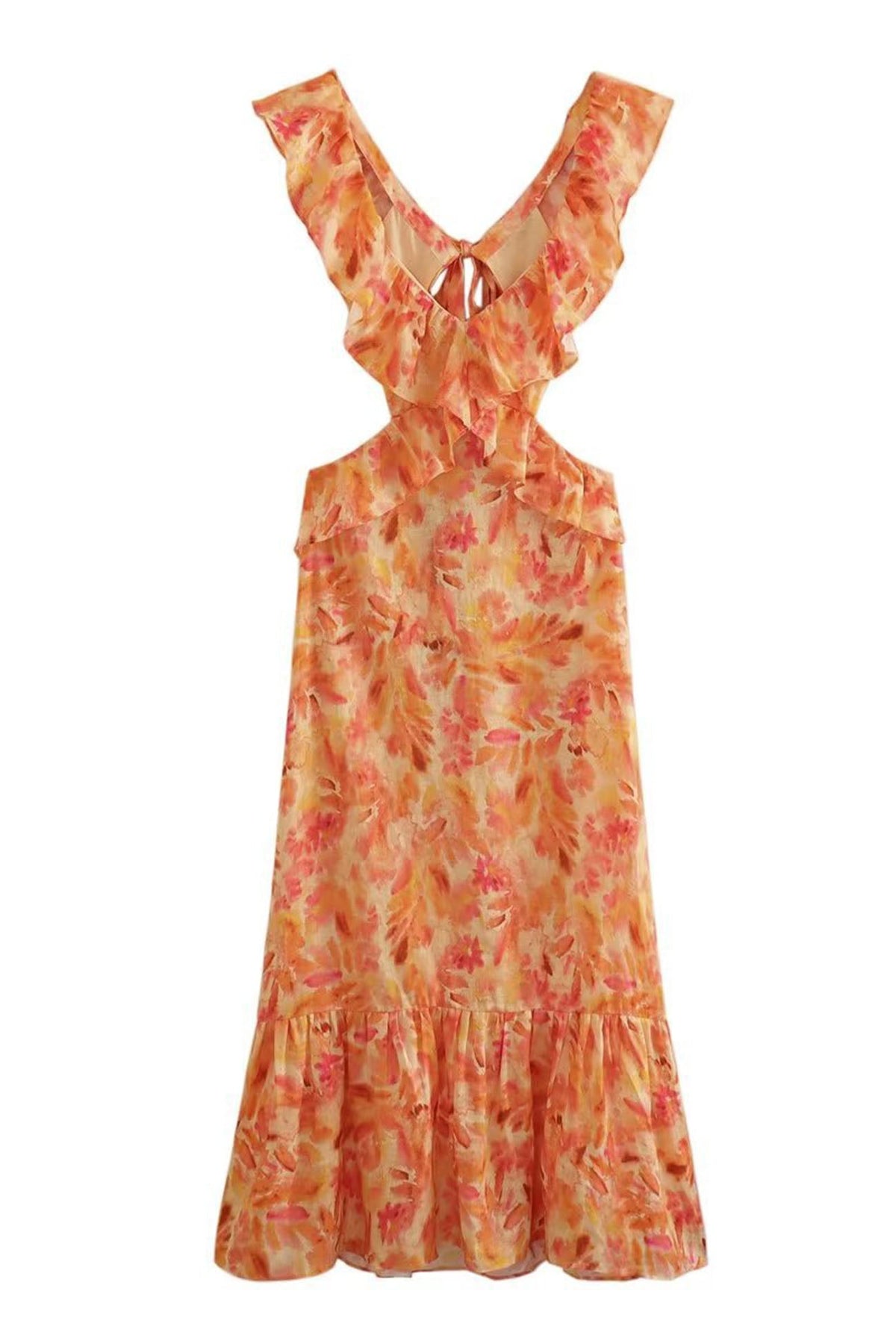 Yafit | Floral Ruffle Dress