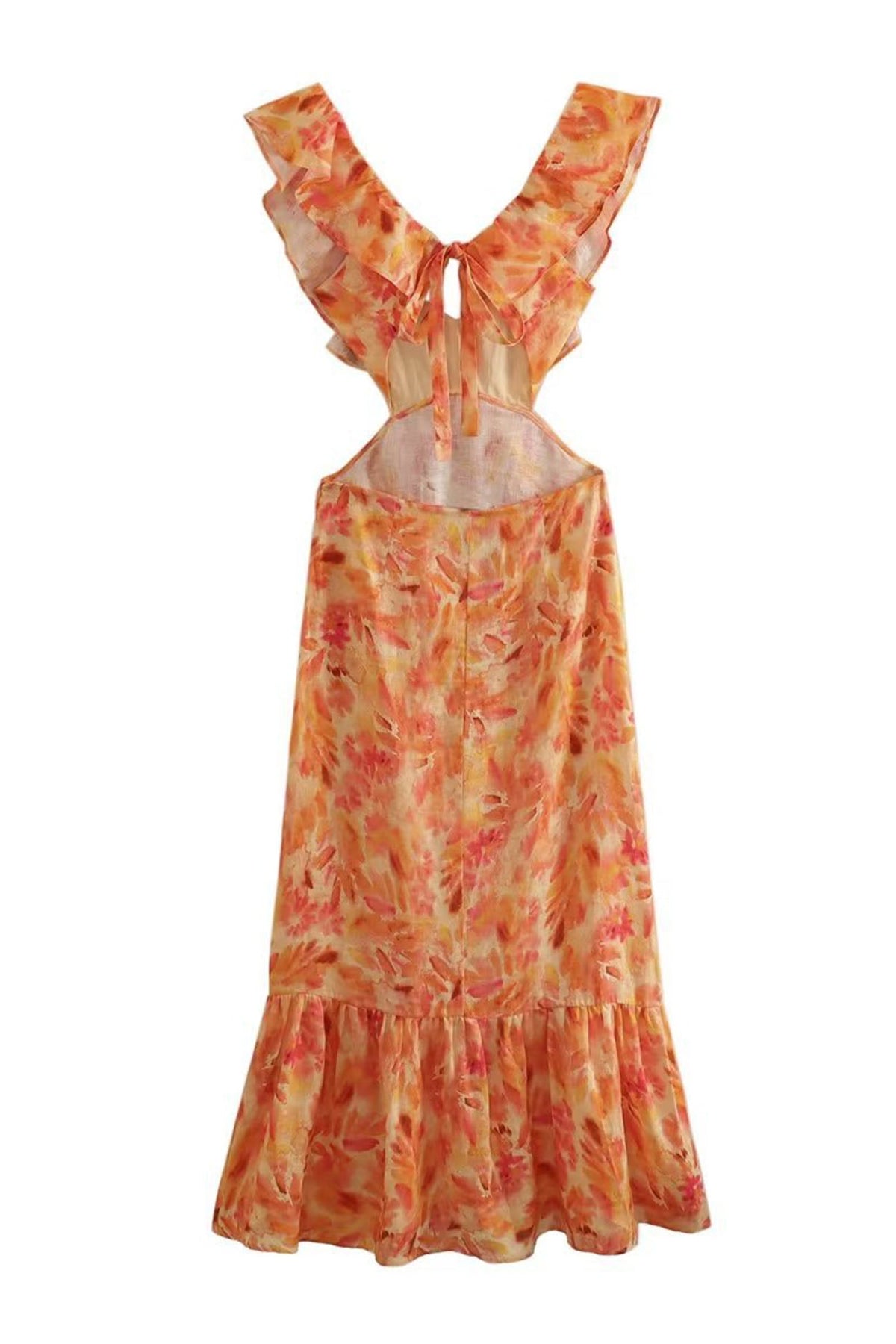 Yafit | Floral Ruffle Dress