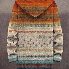Ella art-inspired hoodie for women with vibrant printed design