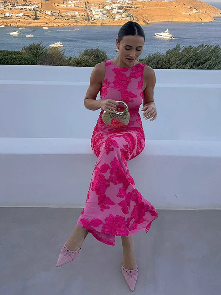 Malcah | Timeless Floral Evening Gown