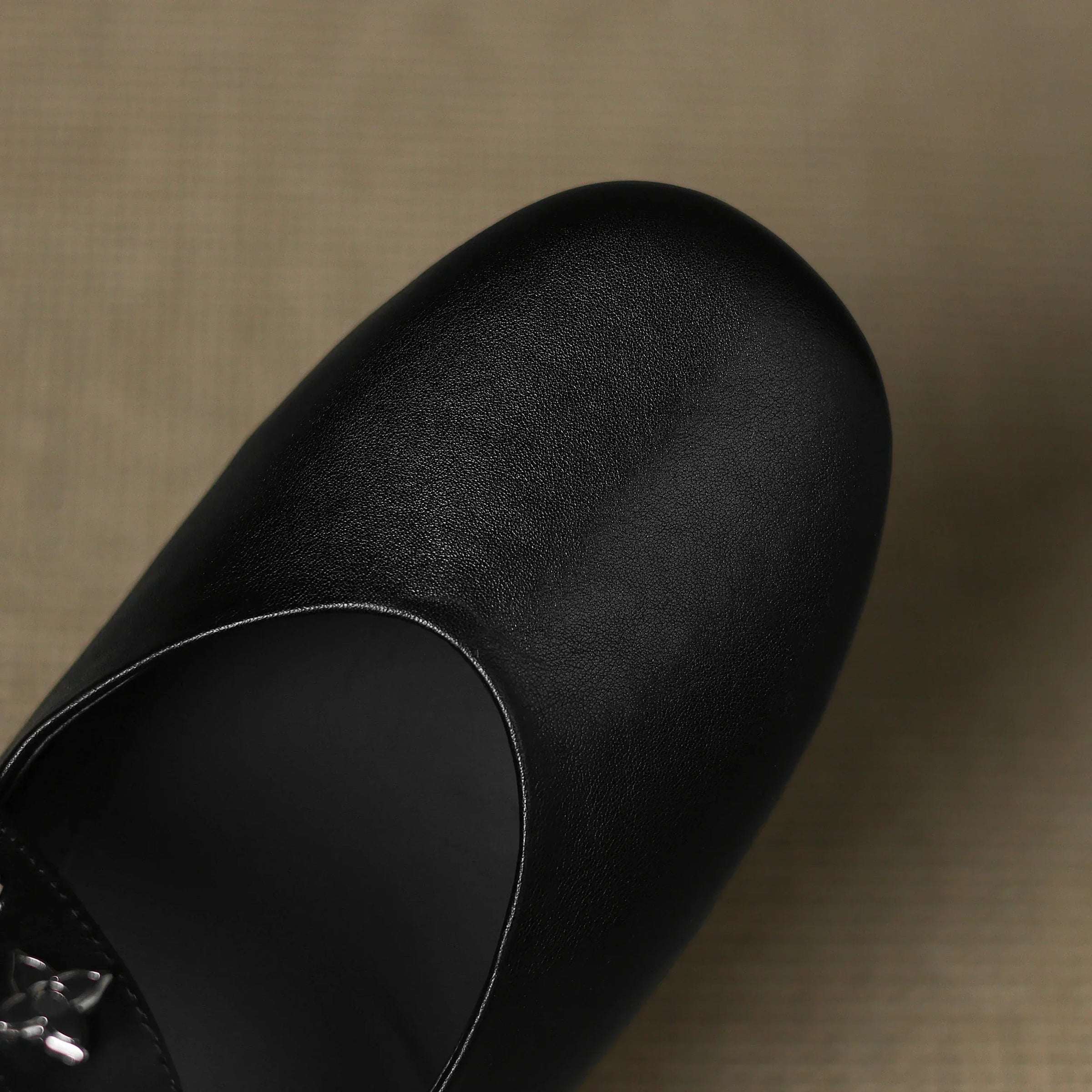 Elda Genuine Leather Flats