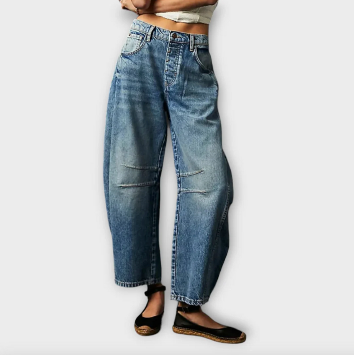Ella | Relaxed Wide-Leg Jeans