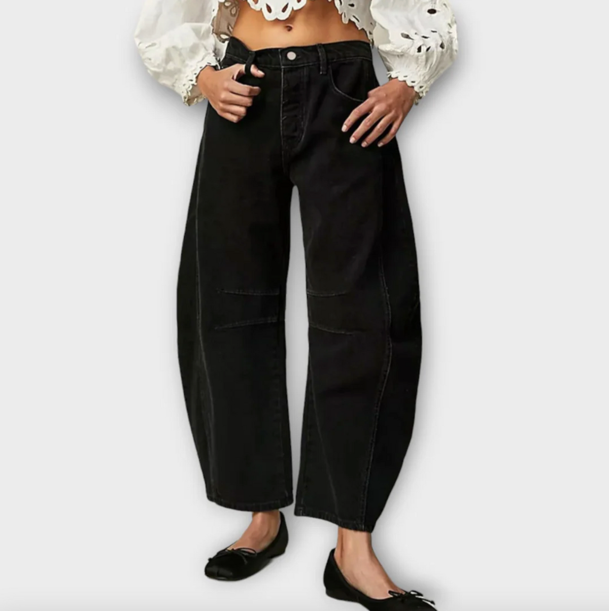 Ella | Relaxed Wide-Leg Jeans