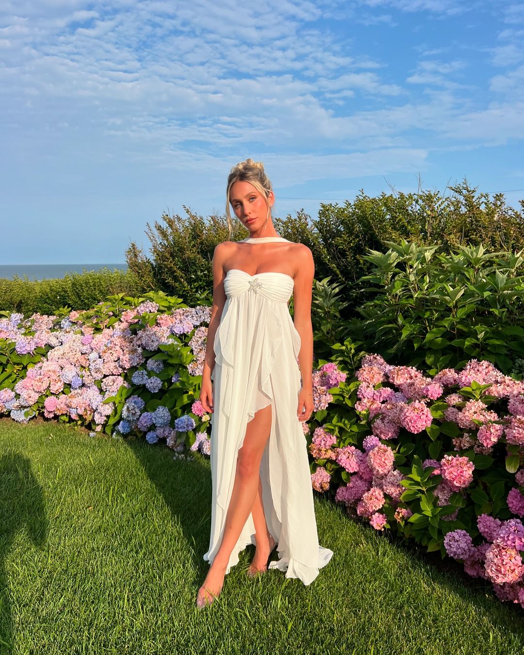 Avia | Romantic Ruffle Maxi Dress