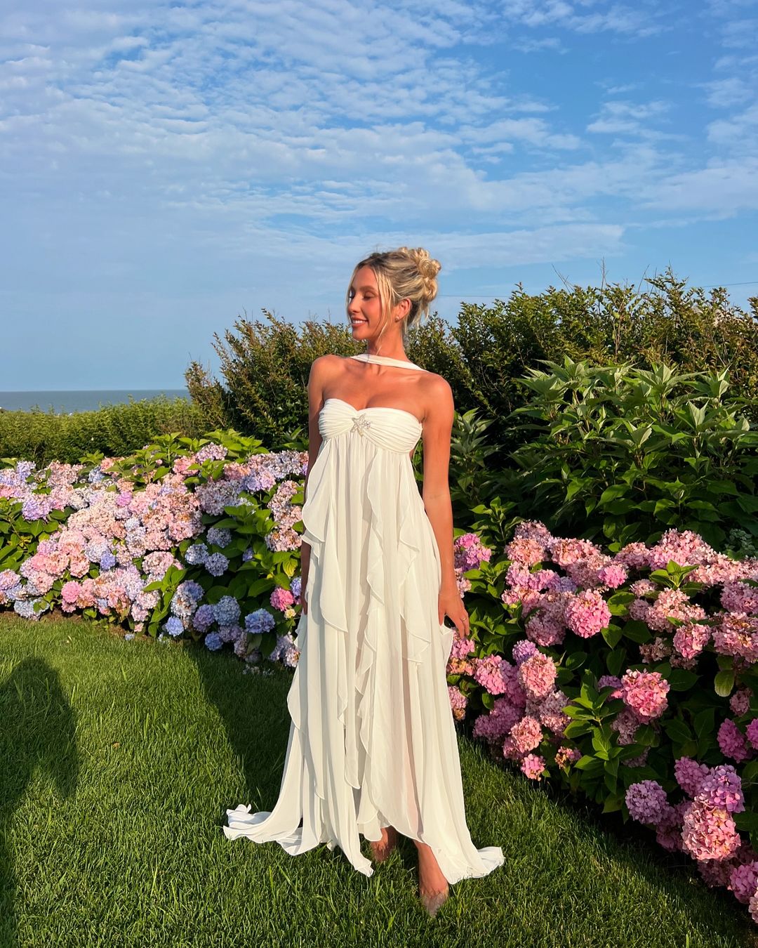 Avia | Romantic Ruffle Maxi Dress