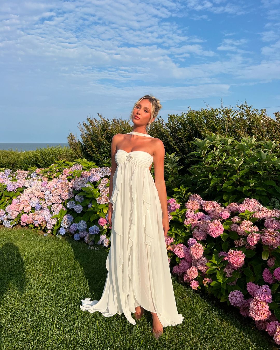 Avia | Romantic Ruffle Maxi Dress